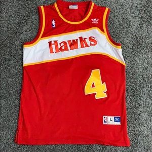 Spud Webb Atlanta Hawks #4 Jersey